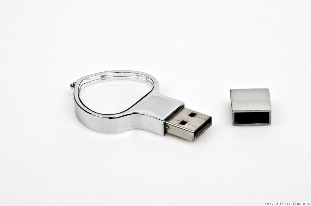 Regalo de boda de diamante de lujo anillo usb pendrive