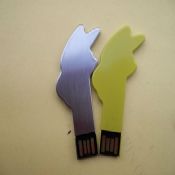 Logotipo de impresión de forma clave USB Flash Drive images