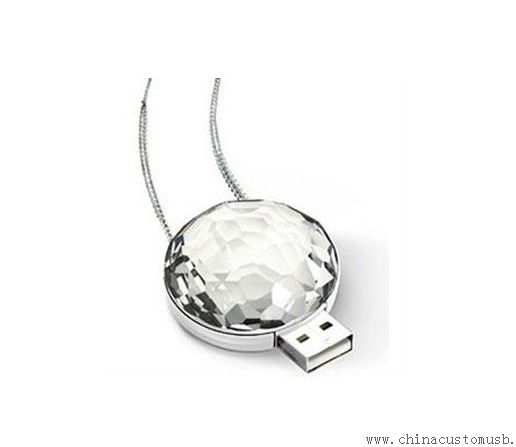 Luxusní Crystal Diamond USB Flash Disk