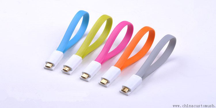 Bærbare Bracelat magnetiske mikro USB-kabel