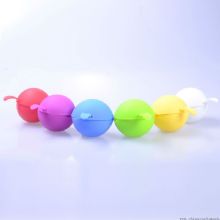 Traveling gift ball shape silicon 3 in 1 USB cables images