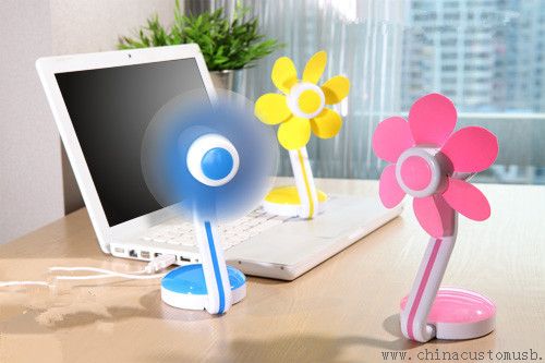 Aroma Function LED Night Light Desk Fan