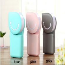 Hand Held USB and Battery Rechargeable Air Condion fan images