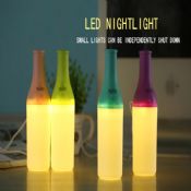 Mini USB Water Spray Bottle Humidifier with LED Light lamp Moisture replenishment images