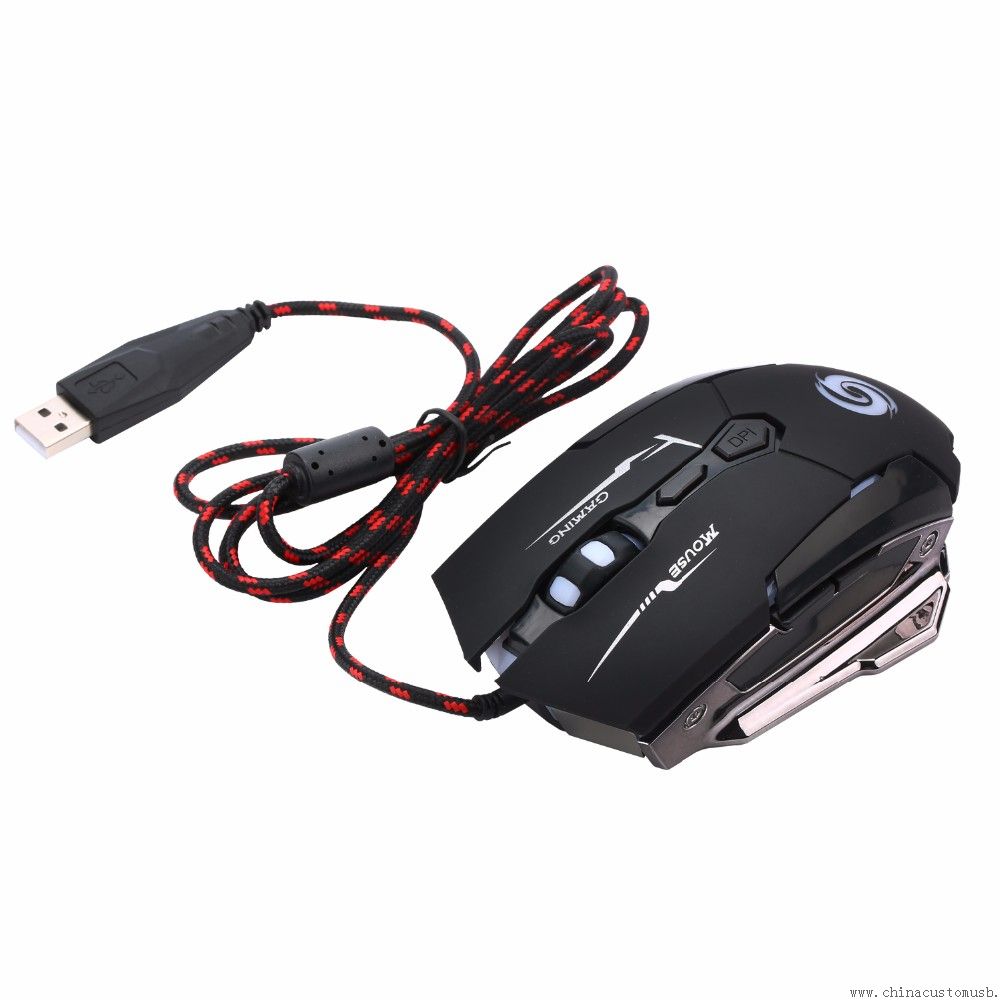 Computer prin cablu usb opţional mut mouse-ul