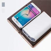 10000mah slim portable mobile dual usb power bank images