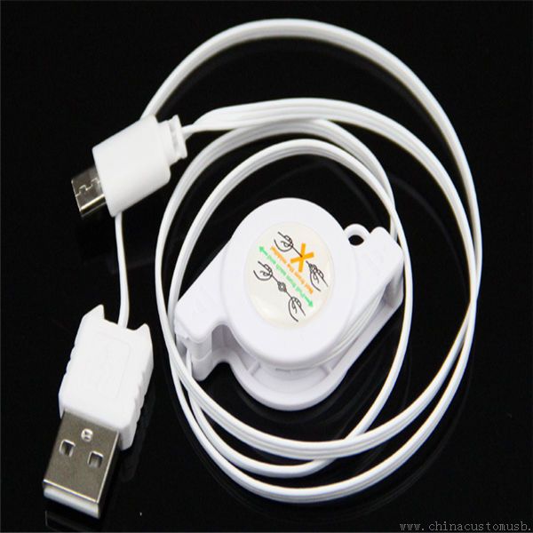 Kabel mikro USB2.0 data Retractable USB kabel