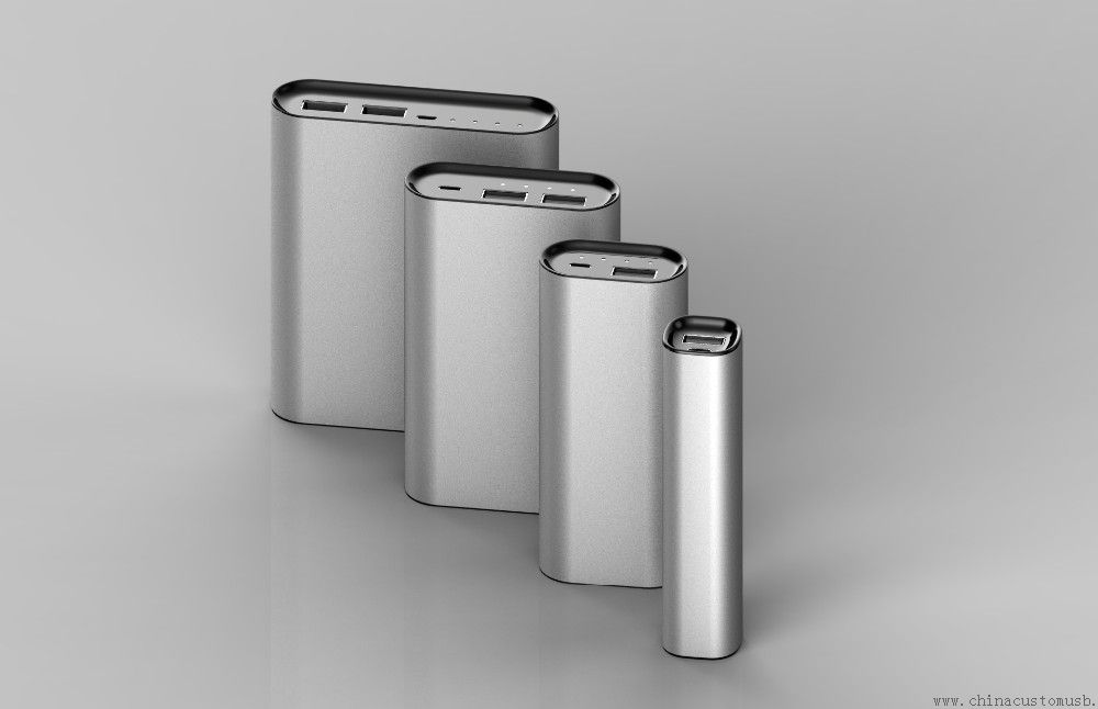 USB güç paketi şarj ile yüksek kaliteli lityum iyon pil 10000mAh çift usb