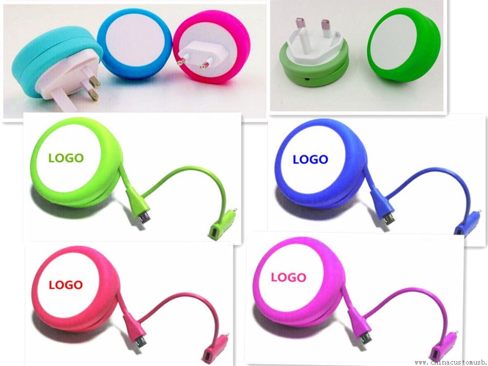 YOYO new wall charger with 2in1 cable