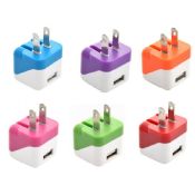 Compact Folding Down Single USB Wall Charger images