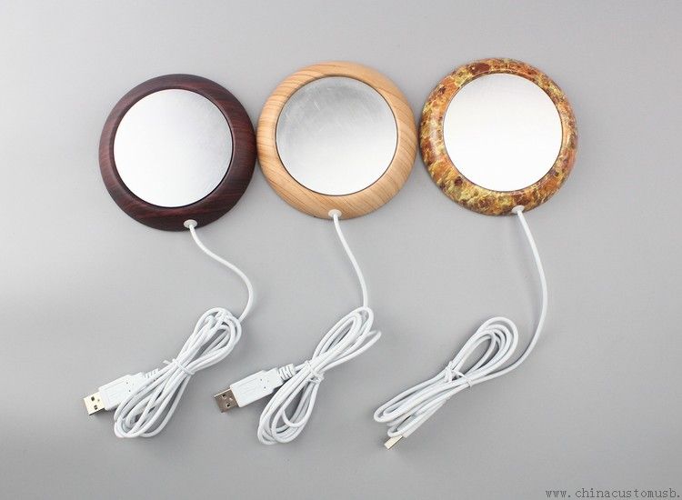 Wooden USB coffee warmer mug gadgets for men