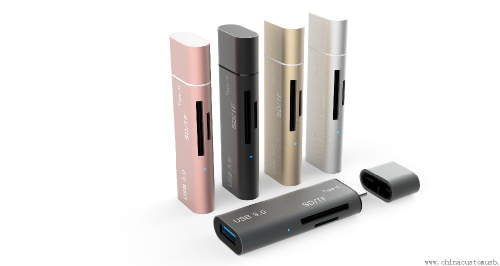 Super vitesse 10 Gbit/s usb 3.1 type c données lecteur combo