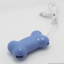 Plastic blue 4 Port USB Hub high-quality USB bone-Shape images