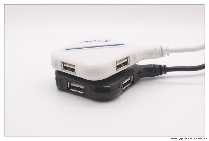 Salgsfremmende USB-hub med 4 porte