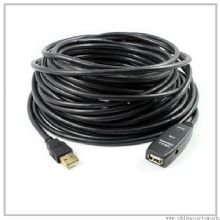 USB 2.0 Active Extension Cable 15m with DC-Jack images