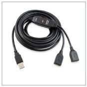 2 porte cavo di prolunga USB 2.0 attivo 5M images