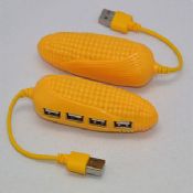 Vysoká rychlost Mini Slim 4 Port hub usb rozbočovač 4 porty expandér více konvertor adaptér images
