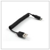 Kecepatan tinggi kabel USB Mini 5 Pin kumparan laki-laki images