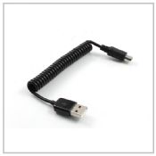 High Speed USB Mini 5 Pin Male Coil Cable images