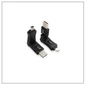 USB A männlich, Mini 5pin Adapter 360° images