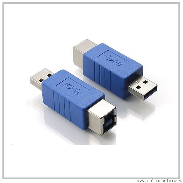 USB 3.0 um macho para fêmea adaptador B