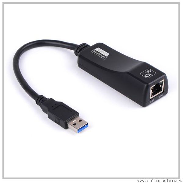 USB 3.0 para adaptador de rede ethernet gigabit 10/100/1000Mbps