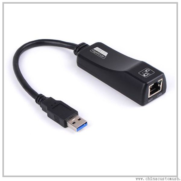 USB 3.0 إلى محول شبكة إيثرنت 10/100/1000Mbps جيجابت