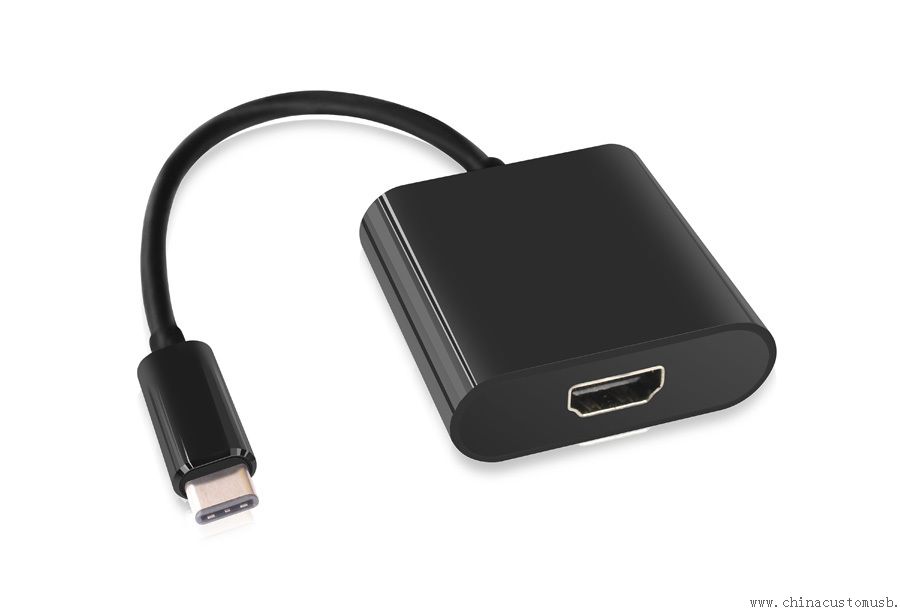 C tipo de USB macho para fêmea adaptador HDMI