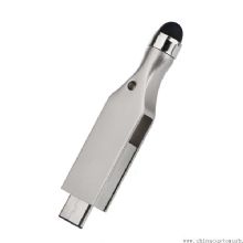 USB3.1 do tipo C Flash Drive com USB 3.0 OTG Mini USB Disk e stylus pen images