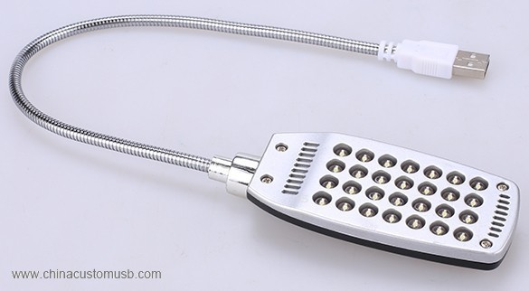 Μόδα 28 LED USB Εύκαμπτο Μίνι Υπολογιστή Φωτιστικό 3