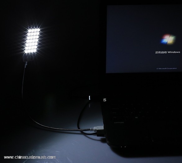Mode 28 LED usb-Flexibel Mini Dator Lampa 5