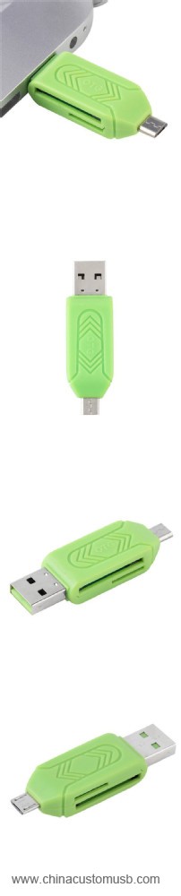 TF T-Flash Κινητό Καθολική Micro USB OTG Αναγνώστη Καρτών Μνήμης για Τηλέφωνο και Δισκία PC 2