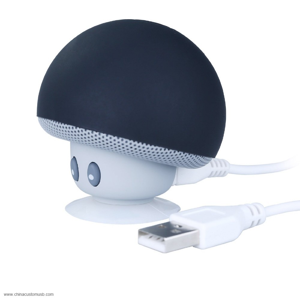 Micro USB Mashroom Portátil Bluetooth Speaker 4