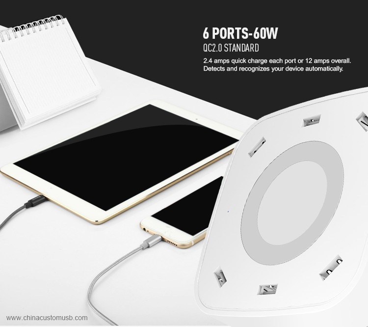 Intelligente Multi-USB ladegerät 2