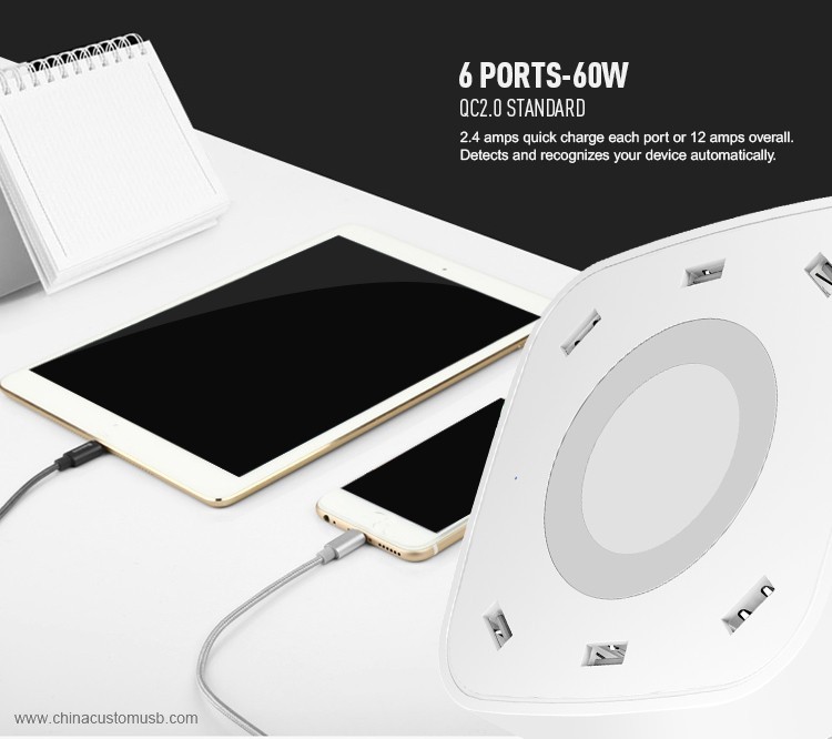 Intelligent Multi USB oplader 2