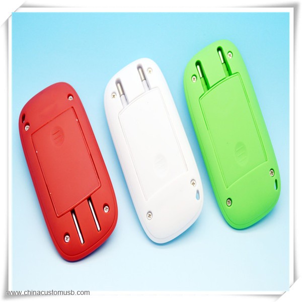 Cargador usb enchufe Plegable para iphone 5/6 con muelle estación 3