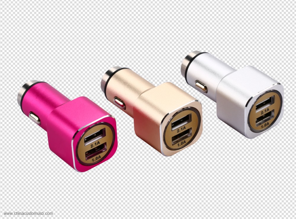 Colorido Coche Micro USB Cargador 2