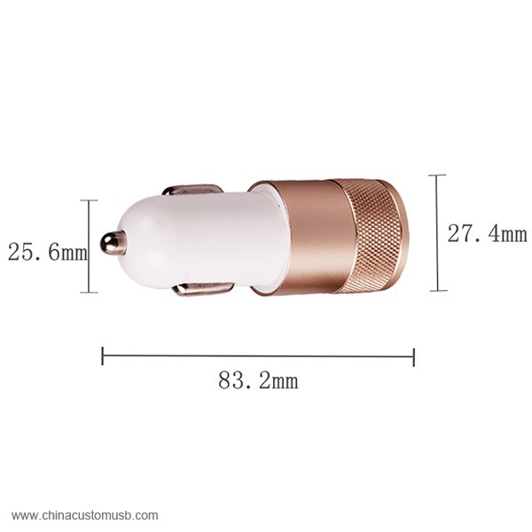 CE, ROHS and FCC 12V-24V car charger 2