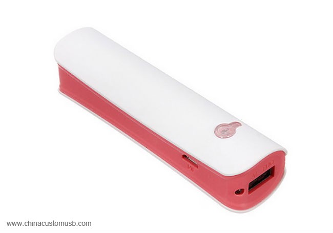 Universal USB Portable Power Bank 2600mah för mobiltelefon 5