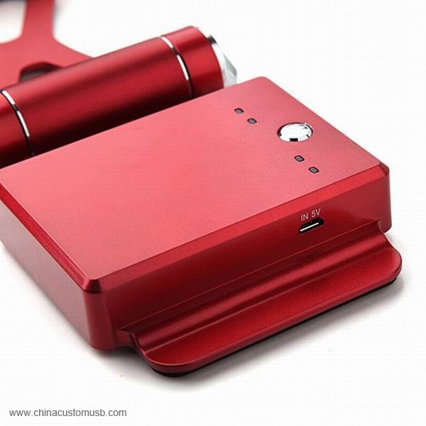 Dual Lanterna Power Bank Încărcător USB cu stand 4