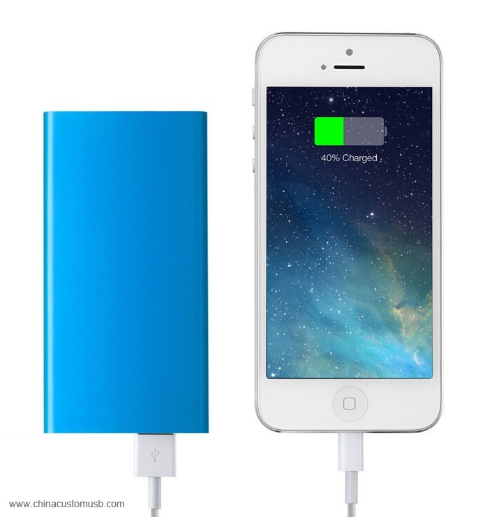 Slim clip přenosné power bank 3000mah 3