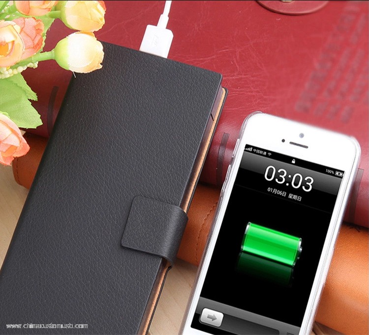 High-End geschenk 8000 mAh hochleistungs Power Bank 4