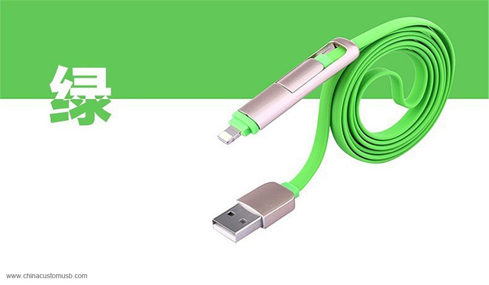 Fashion PU Leather usb cable for samsung/andriod charging and sync data 2