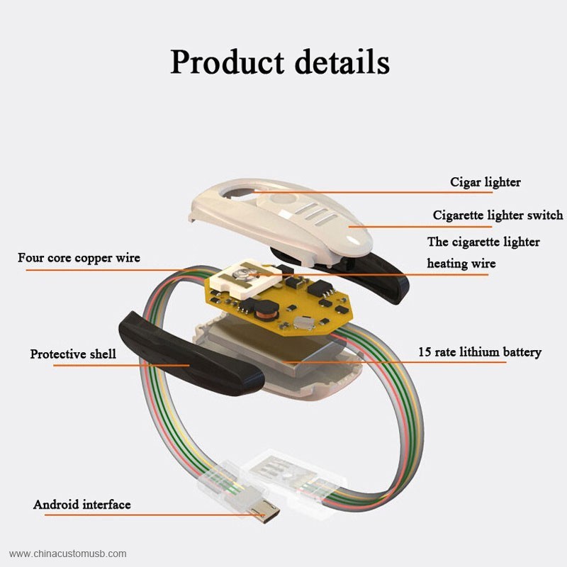 3 in 1 USB Cable With Cigarette Lighter 4