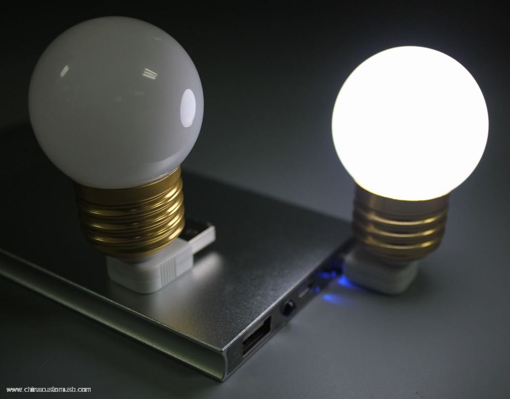 Mini Micro Breakage-Proof bulb LED 90 Angle USB Port Light 2