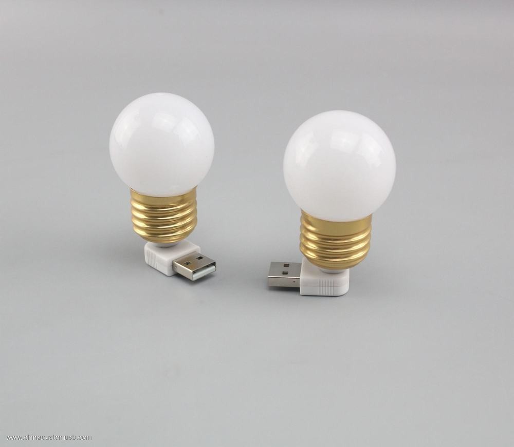 Mini Micro Rottura-Prova lampadina LED 90 Angolo Porta USB Luce 3