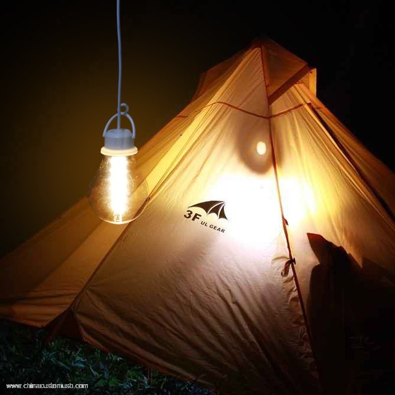 Portable im Freien USB birne Kochen Picknick Camping Licht für Powerbank 2