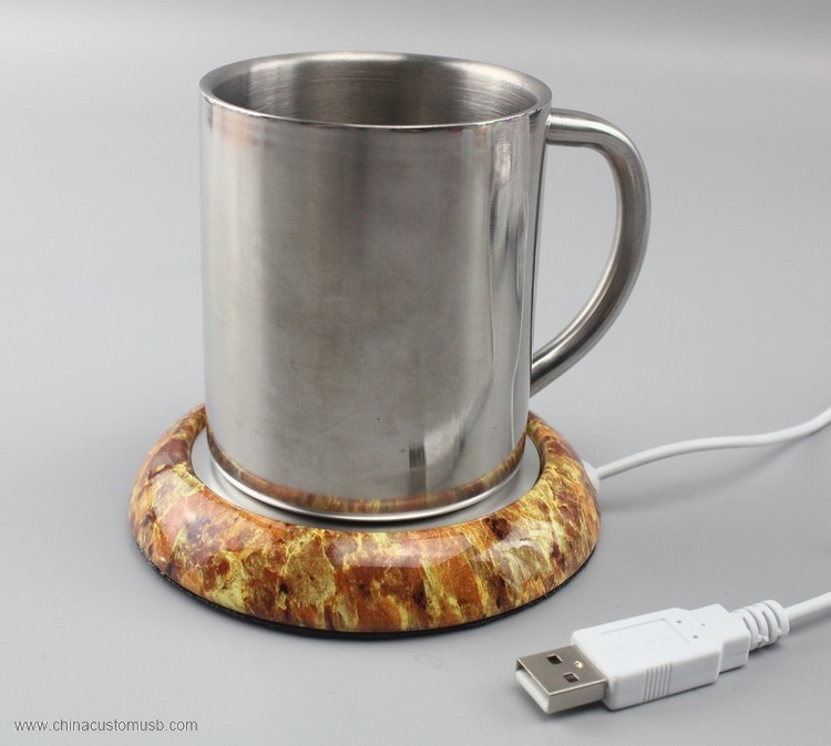Wooden USB coffee warmer mug gadgets for men 3