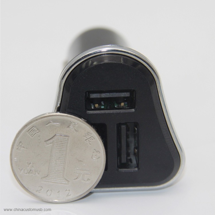 Alumínio 3 USB Porta USB Carregador de Carro 3.1 3