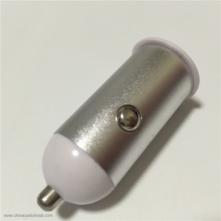 Fashion Mini Single USB Car Charger 1A 2